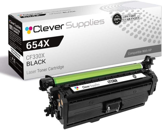 CS Replacement Toner Cartridge for HP 654X CF330X Black
