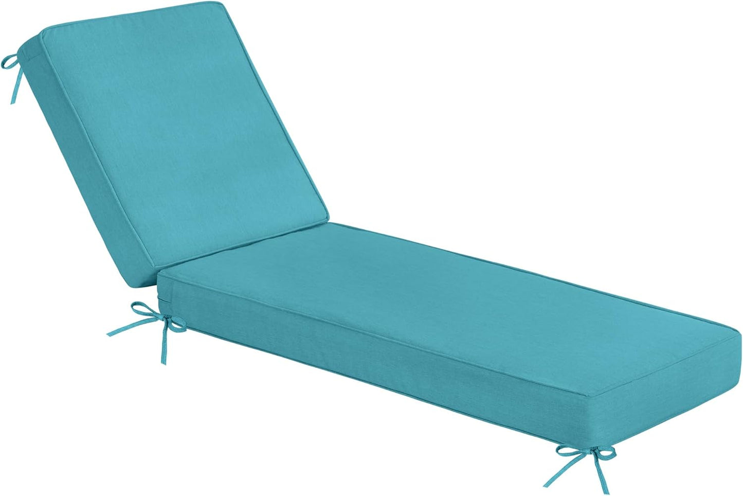 Sundale Outdoor Olefin Chaise Lounge Cushion for Comfort
