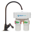 Under Sink Claryum Water Filter System with Oil-Rubbed Bronze Faucet