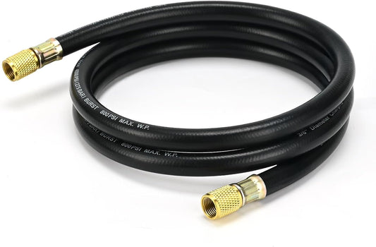 2025 Upgrade HV6 3/8 Vacuum Hose for Refrigeration Needs