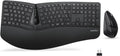 Teclado Ergonomico y Raton Inalambrico PERIDUO-605 - Reduccion de