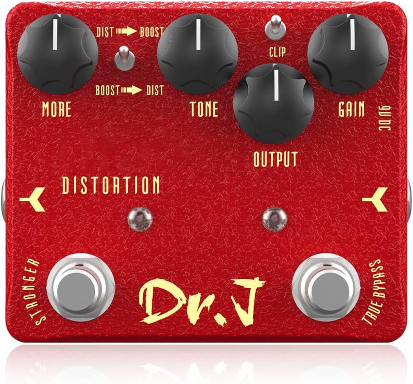 JOYO Distortion Pedal for Classic 80s Screaming Effect