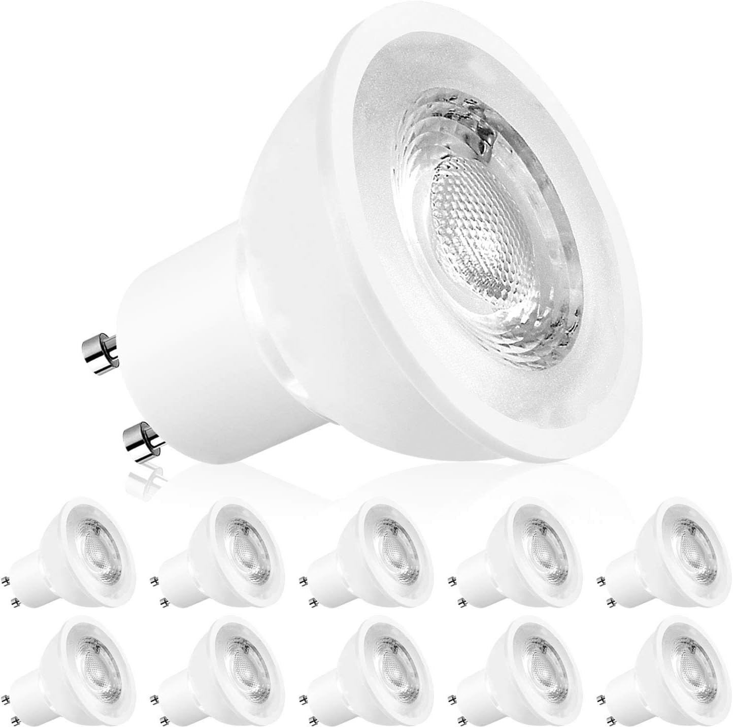 LUXRITE MR16 GU10 LED Bulbs Dimmable for Bright Home Lighting