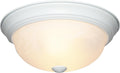 Designers Fountain 1257L-WH-AL Decorative 3-Light Flush Mount - Bright