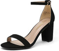 Elegant low heel sandals for women by DREAM PAIRS for comfort