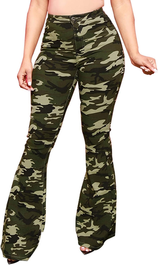 Stylish Bell Bottom Jeans for Women - Vintage 70s Flare Fit