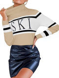 Gleeivy 2024 Colorblock Turtleneck: Cozy & Stylish!
