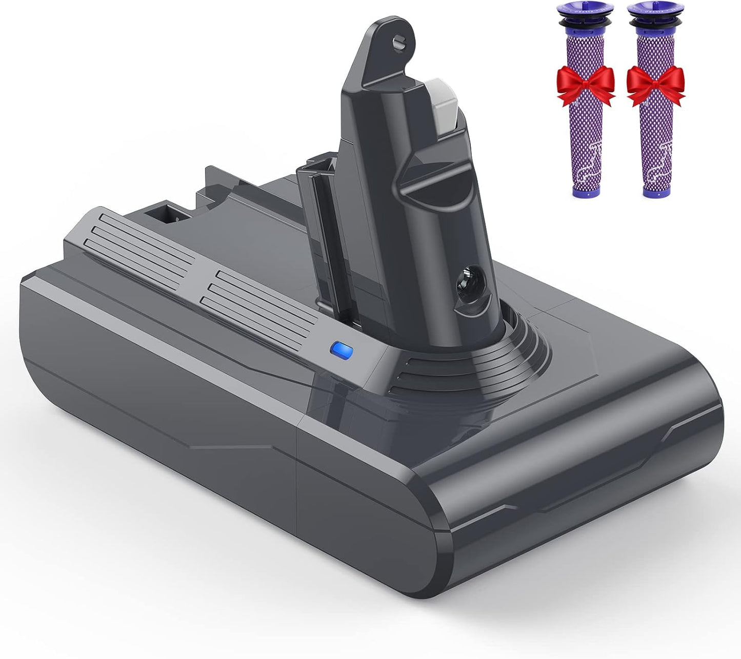 YAGU 21.6V 4.5Ah V6 Battery for Dyson V6 - Longer Run Time!
