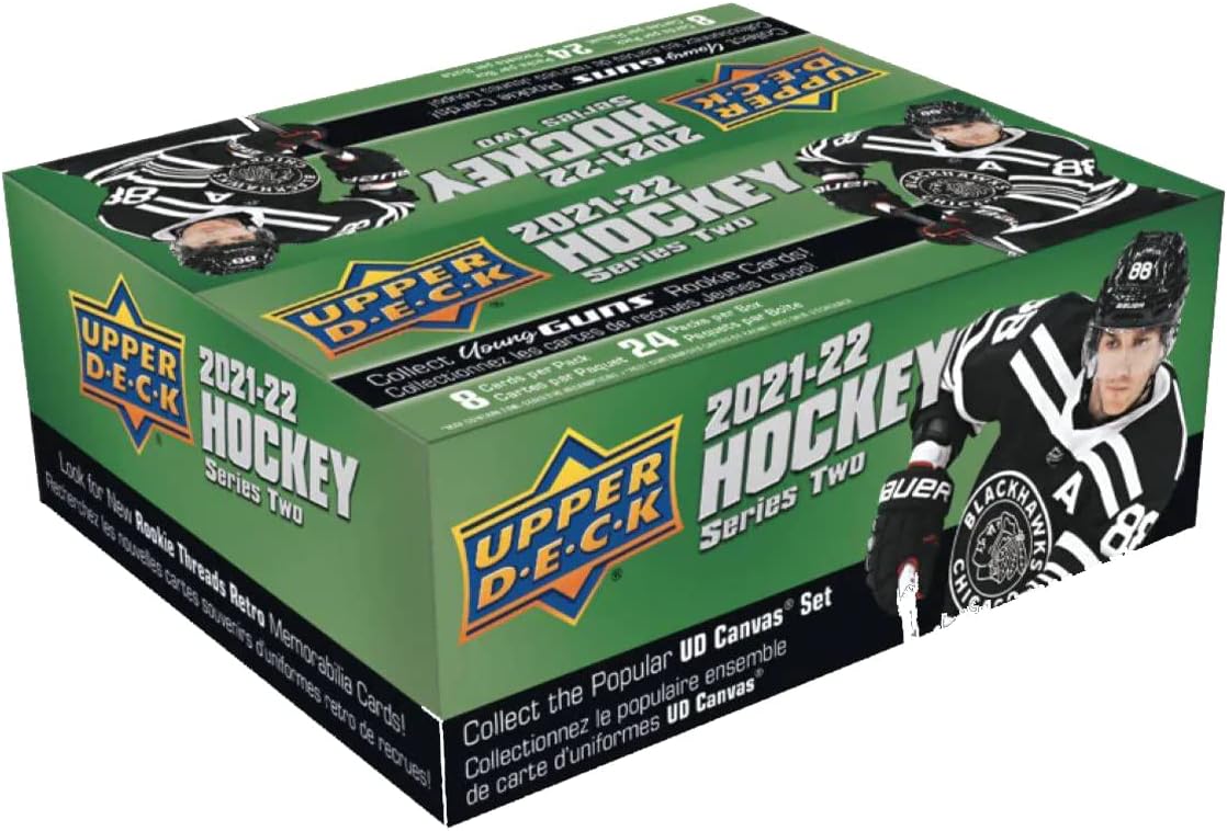 2021-22 Upper Deck Series 2 Hockey Retail 24-Pack Box Review