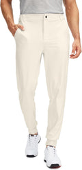 Soothfeel Men's Golf Joggers Pants Slim Fit Stretch Sweatpants 4-way