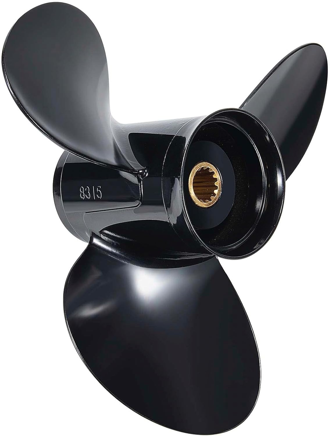 OEM Upgrade 12 1/4x15 Aluminum Boat Propeller for Johnson Evinrude