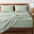 HYPREST Deep Pocket Queen Sheets Cotton - Cooling Mint Fit 18-24in