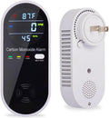 Carbon Monoxide Detector Plug in Wall - Portable 3-in-1 CO Monitor