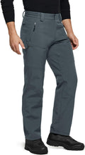 TSLA Men's Waterproof Snow Pants - Fleece Lined for Ultimate Warmth