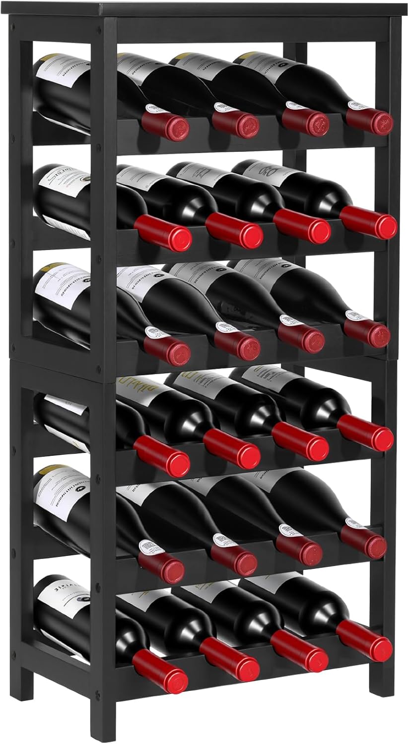 VEVOR 24 Bottle Wine Rack for Kitchen and Dining Room Storage