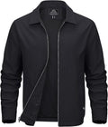 Men's Lightweight Windbreaker Jacket Full Zip Up - Casual Layer