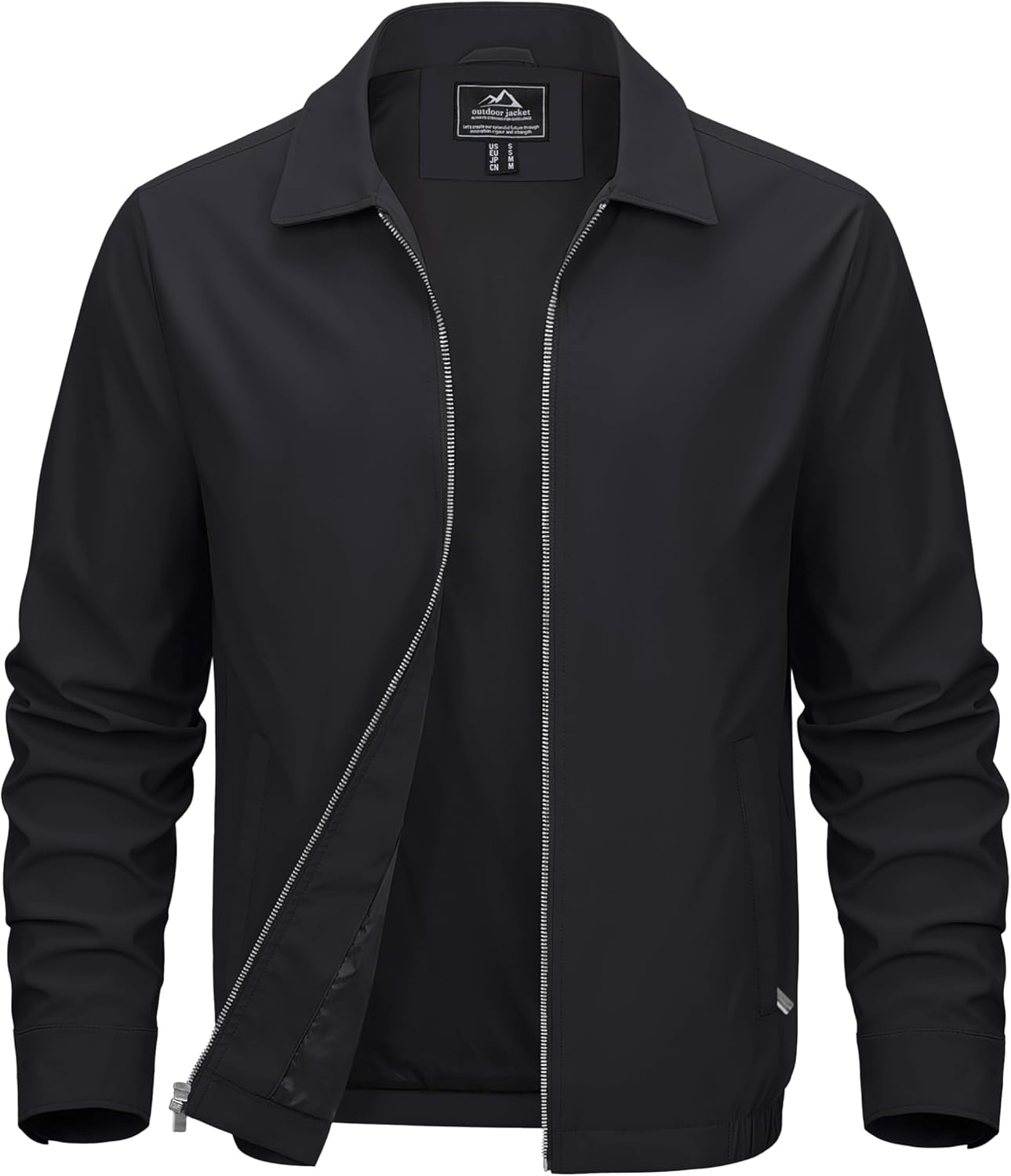 MAGCOMSEN Men's Lightweight Jackets for Casual Outdoor Wear