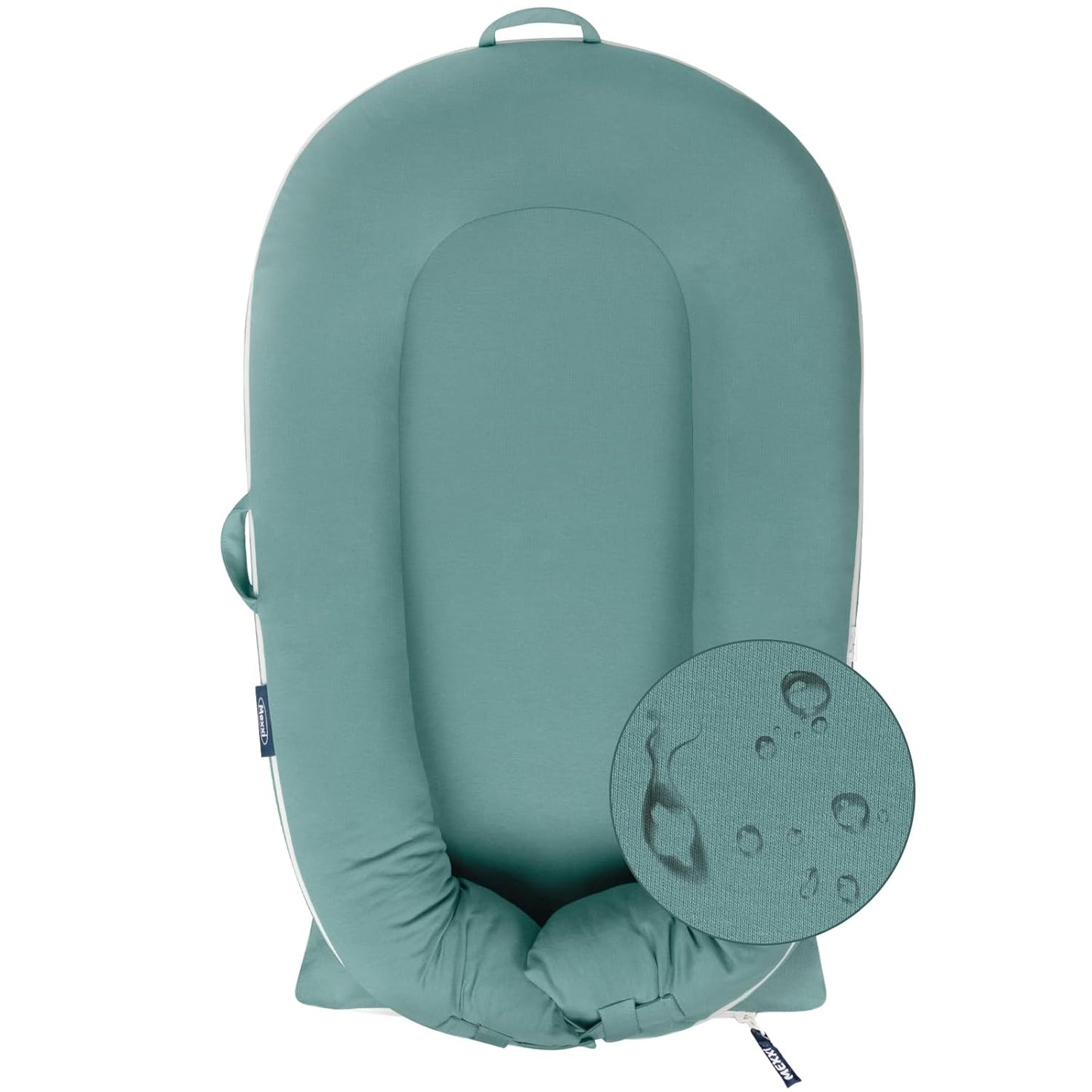 Organic Replacement Cover with Waterproof Pad for Dockatot Deluxe
