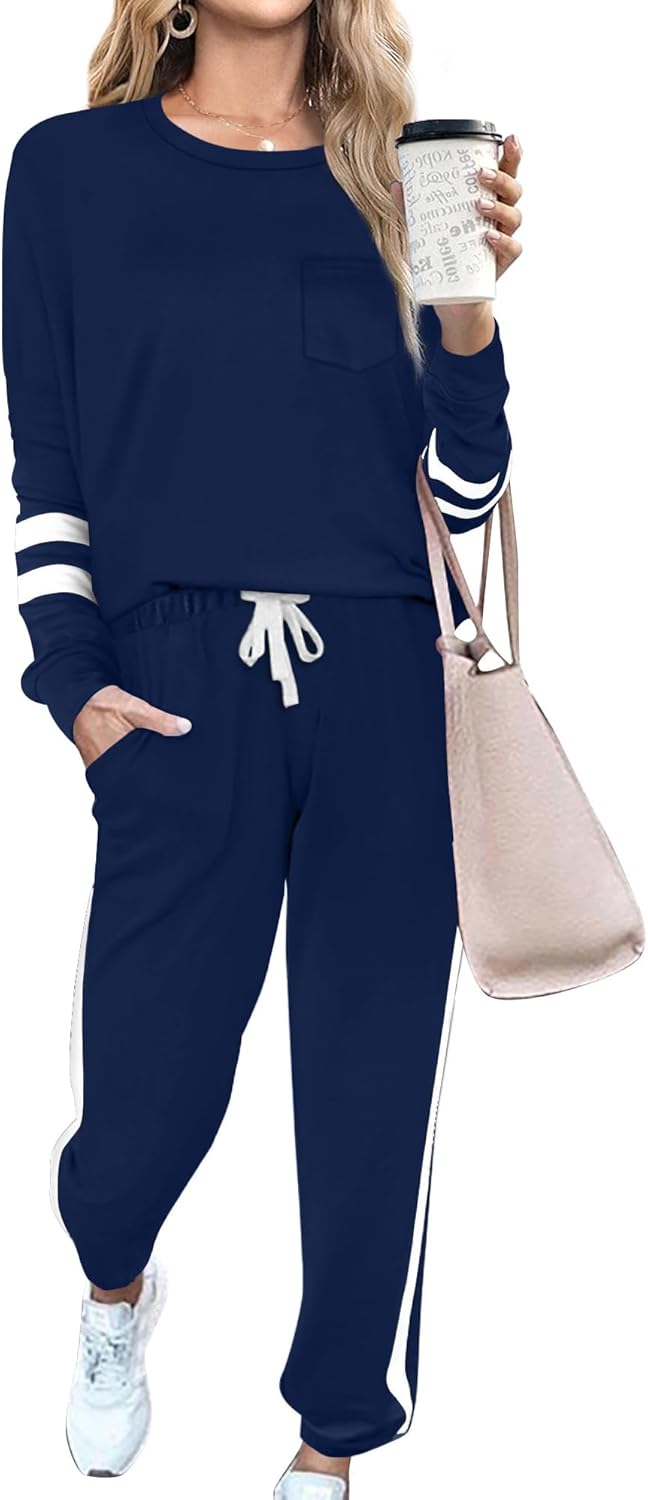 RUBZOOF Lounge Sets for Women 2 Piece Travel Sweatsuits