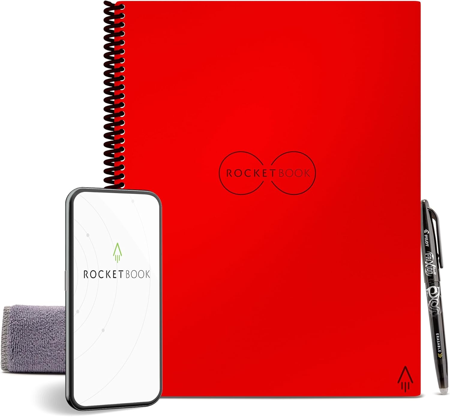 Rocketbook Core Reusable Spiral Notebook for Creative Projects
