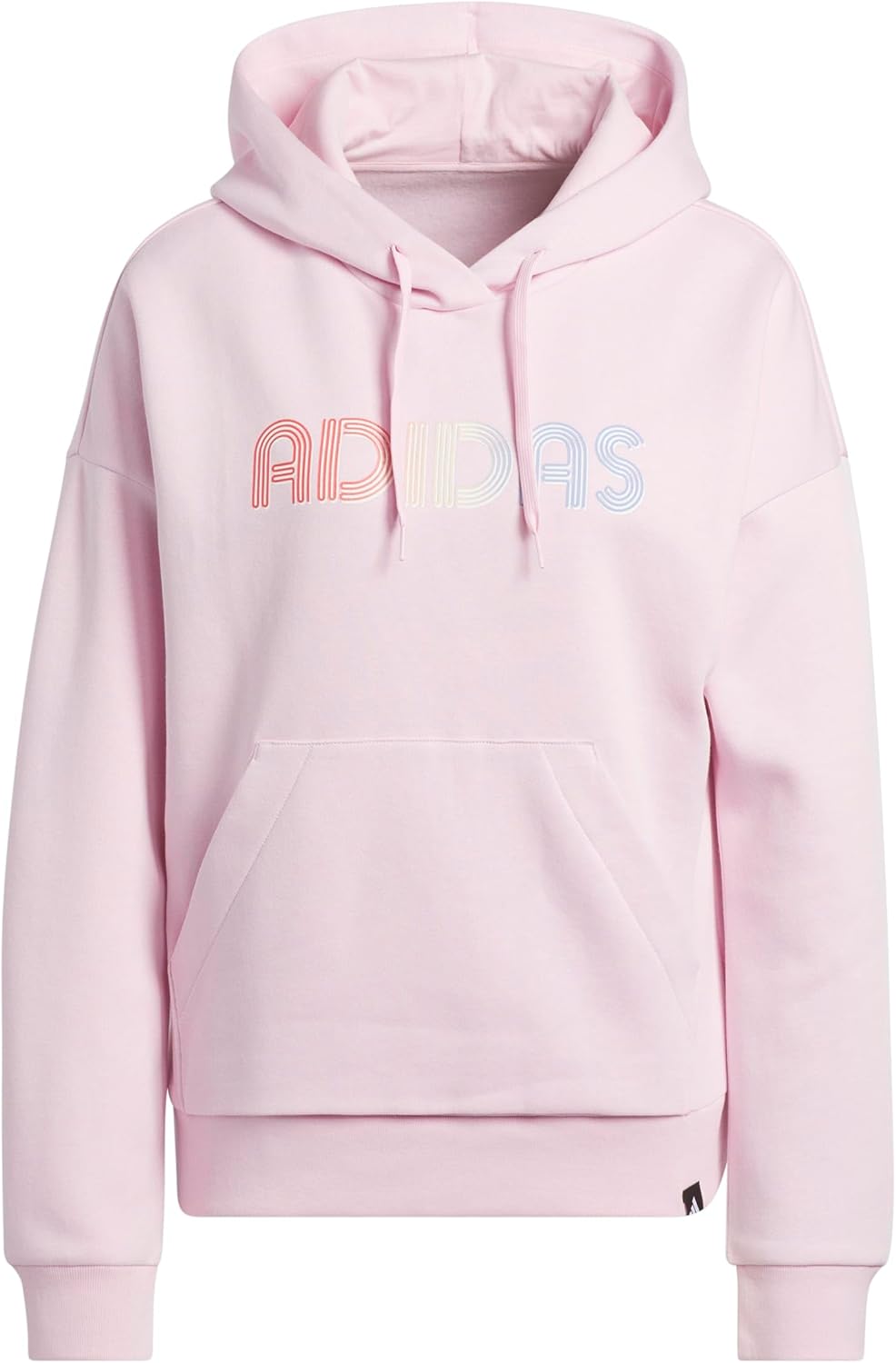 adidas Women's Wordmark Graphic Hoodie for Cozy Comfort
