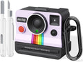 Retro Camera AirPods 4 Case - Stylish Silicone Cover