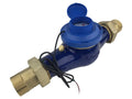 DAE MJn-200 2in Water Meter, Pulse Output + Couplings - Reliable