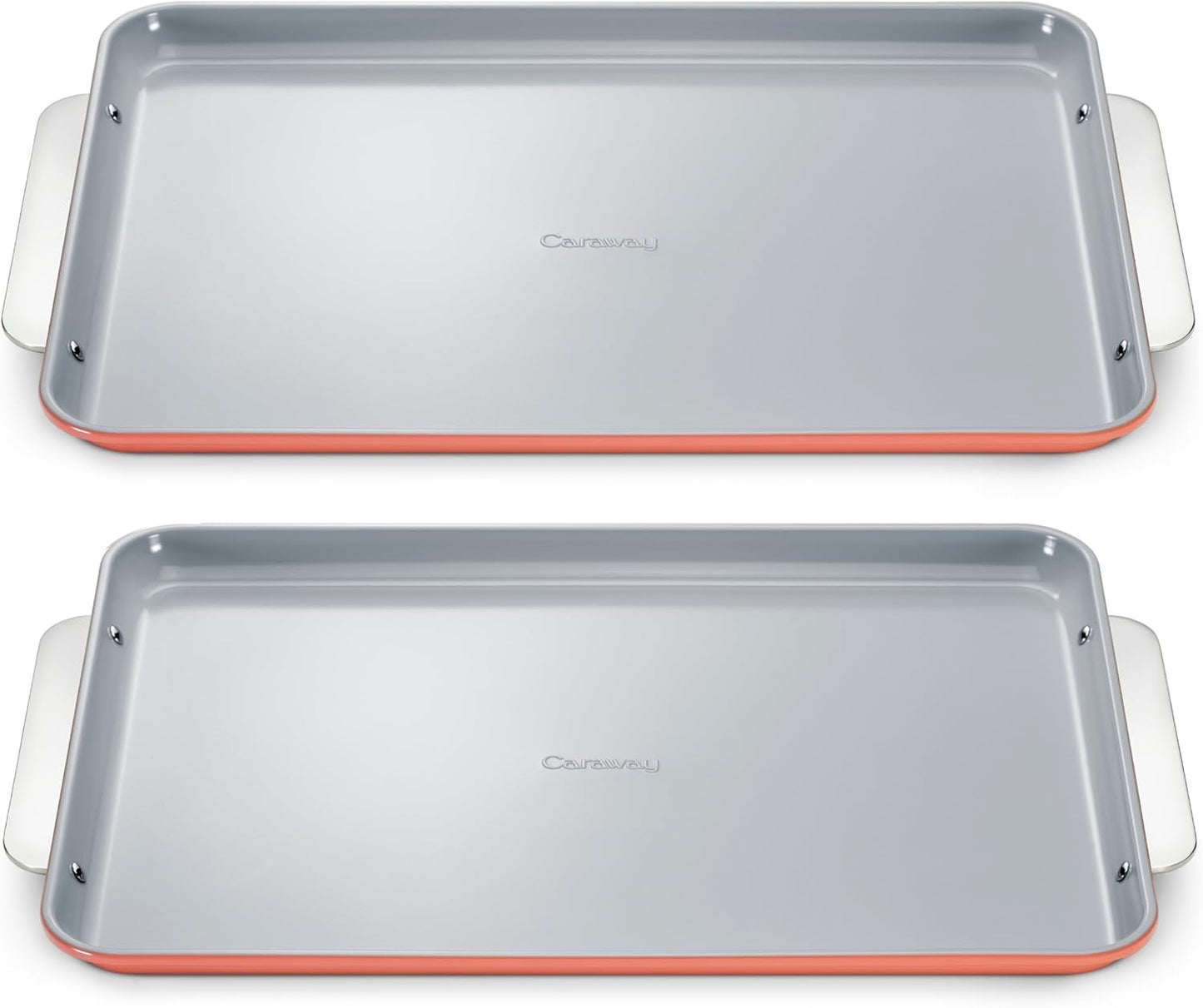 Caraway Non-Stick Ceramic Large Baking Sheet Duo for Perfect Baking