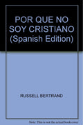 POR QUE NO SOY CRISTIANO Book by RUSSELL - A Thought-Provoking Read