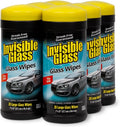 Invisible Glass Large Glass Cleaning Wipes - Streak-Free, Portable