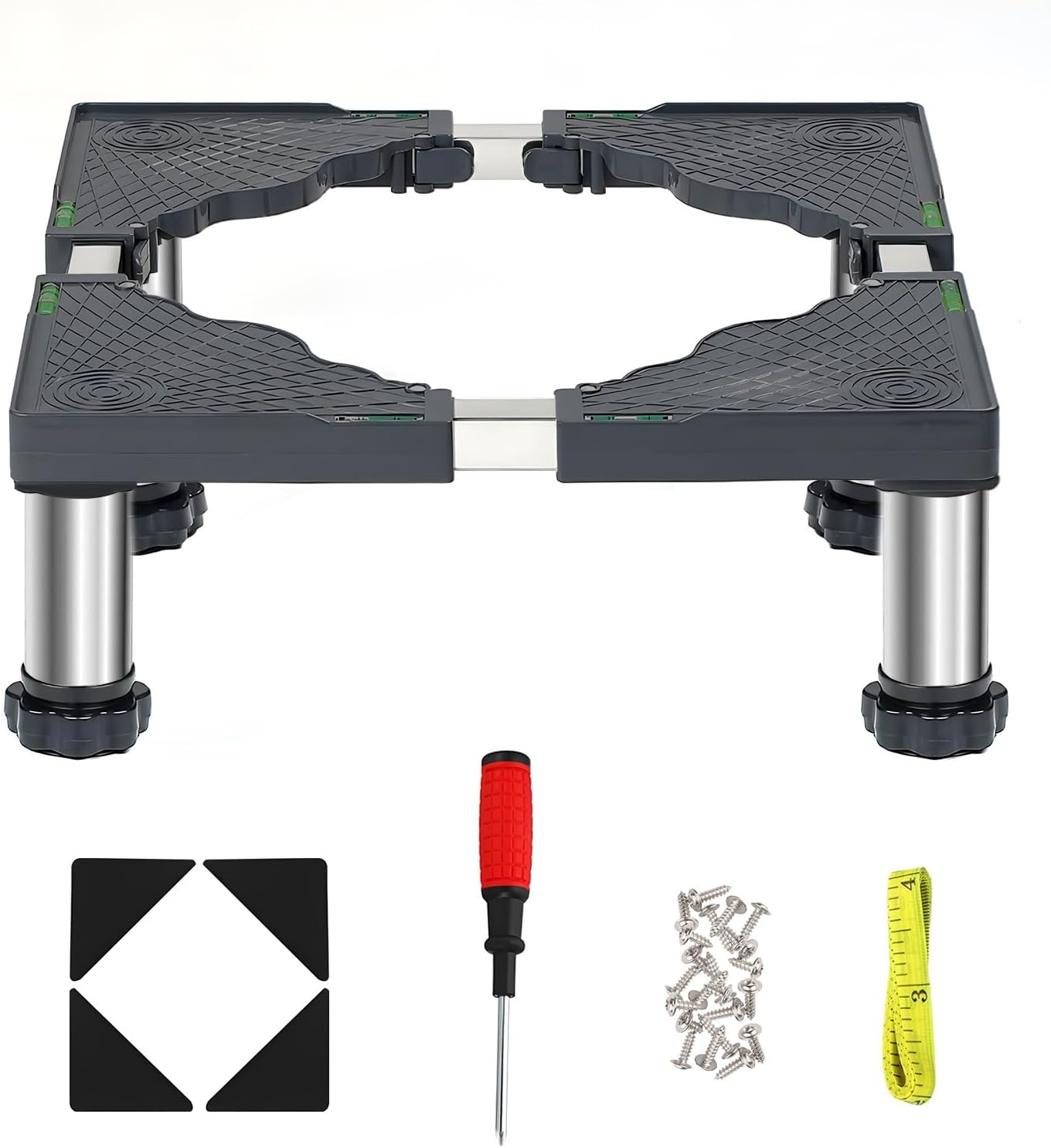 Adjustable Mini Fridge Stand | Anti-Vibration & Sturdy Design