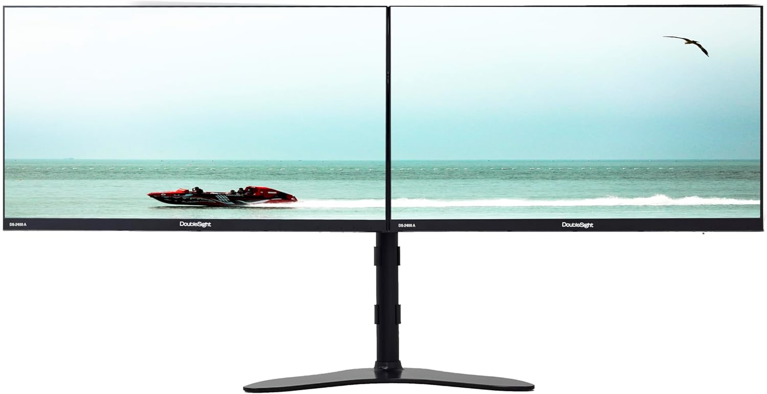 Dual Full HD Monitors Combo, 75Hz Display
