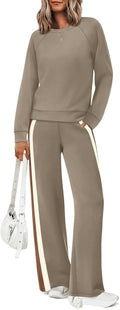 2 Piece Tracksuit Sets for Women - Comfortable Fall Airport Outfit