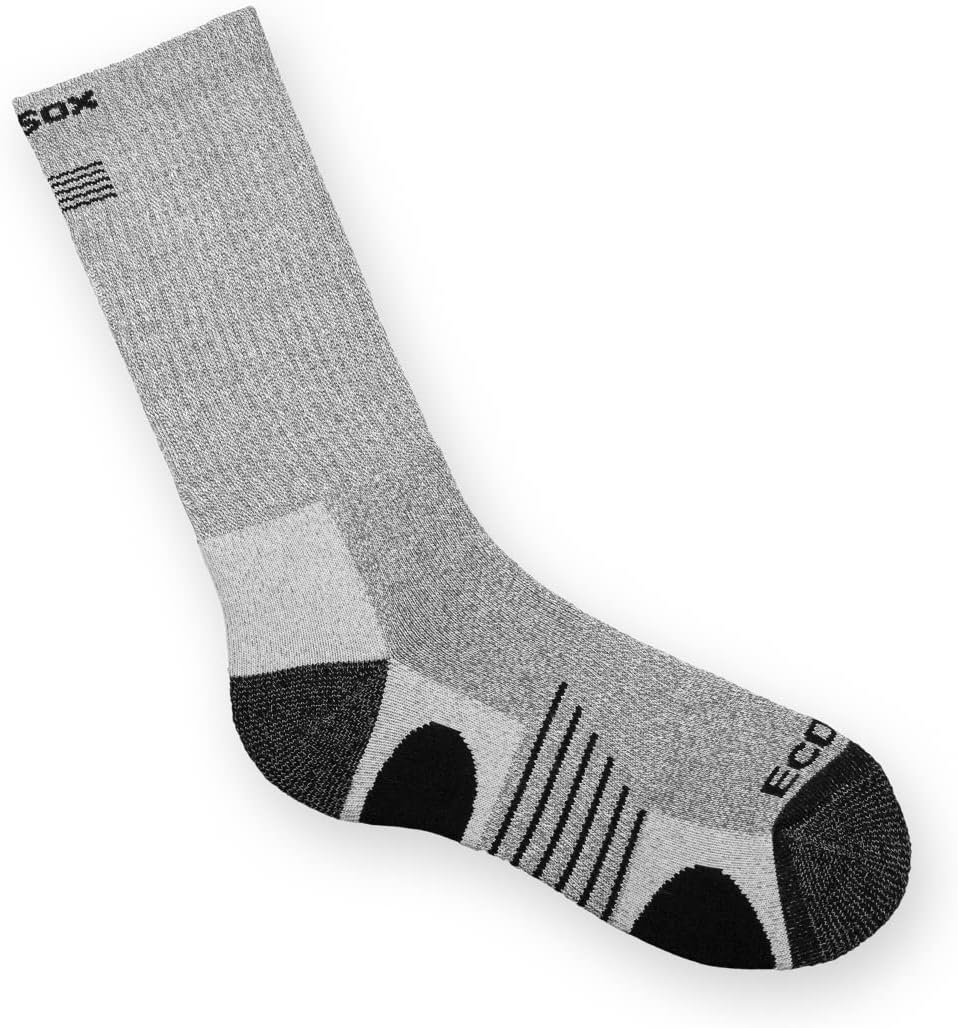 Ecosox Bamboo Crew Socks - Keep Feet Dry!
