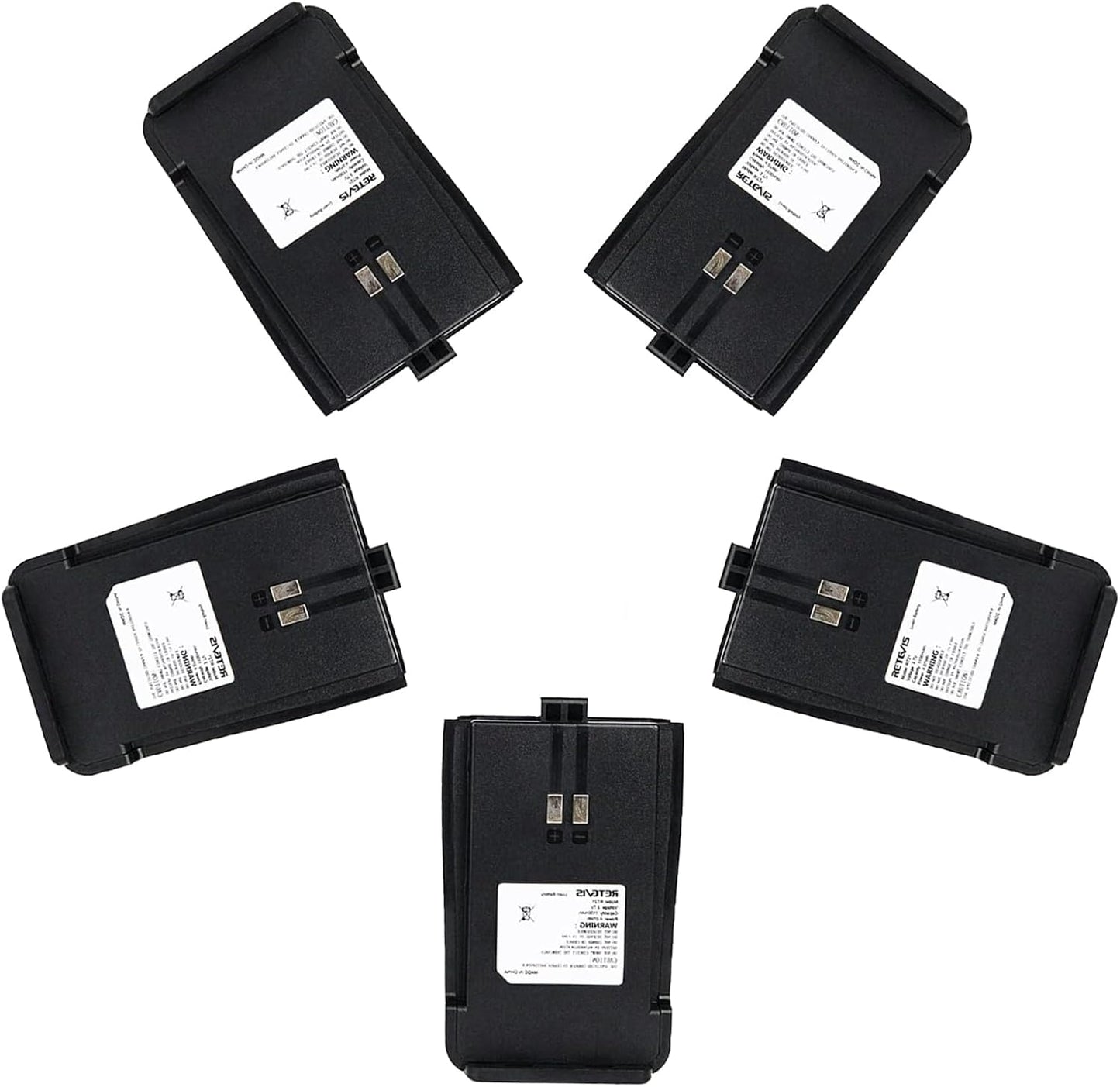 Retevis RT21 RT21V Two-Way Radios Battery 1100mAh Rechargeable