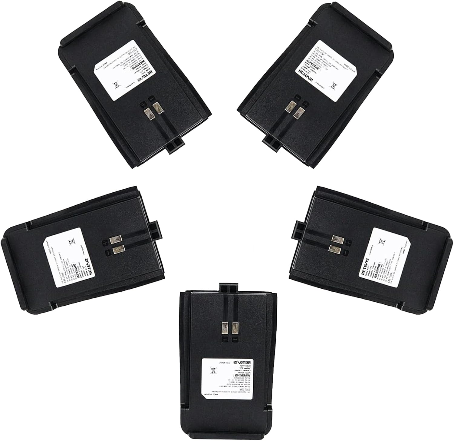 Retevis RT21 RT21V Two-Way Radios Battery 1100mAh Rechargeable
