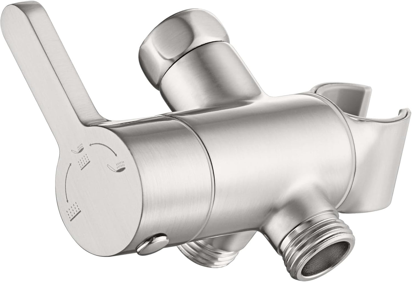 High Pressure All Metal 3 Way Shower Diverter Valve for Bath