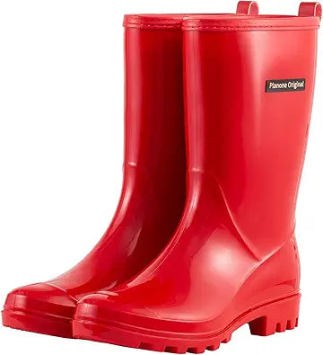 planone Mid Calf Rain Boots for Women - Stylish Waterproof Shoes