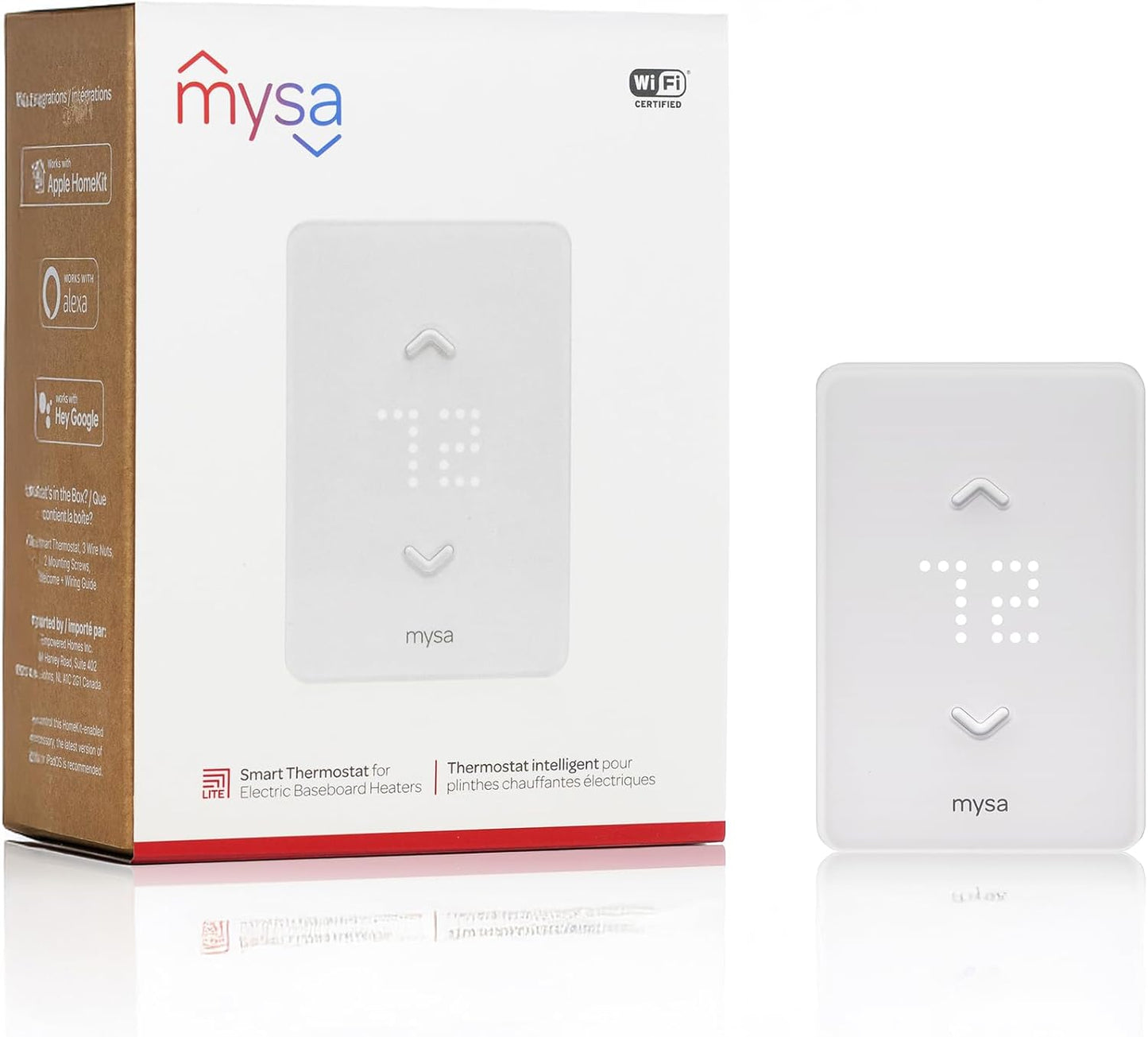 Mysa Smart Thermostat LITE for Electric Baseboard Heaters