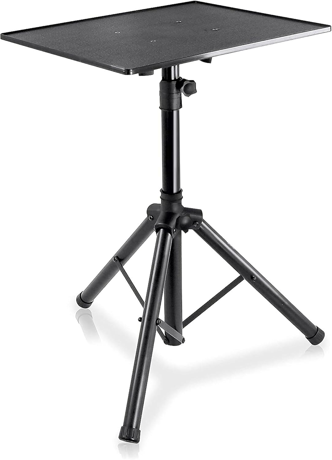Height-Adjustable DJ Laptop Stand for Studio & Stage - Pyle
