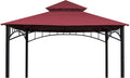 Replacement Canopy Roof Cover for L-GZ136PST Gazebo (Burgundy)
