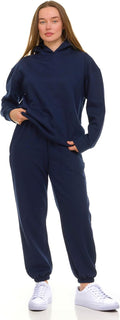 Sweat Set for Women - Cozy Fleece Matching 2-Piece Tracksuit