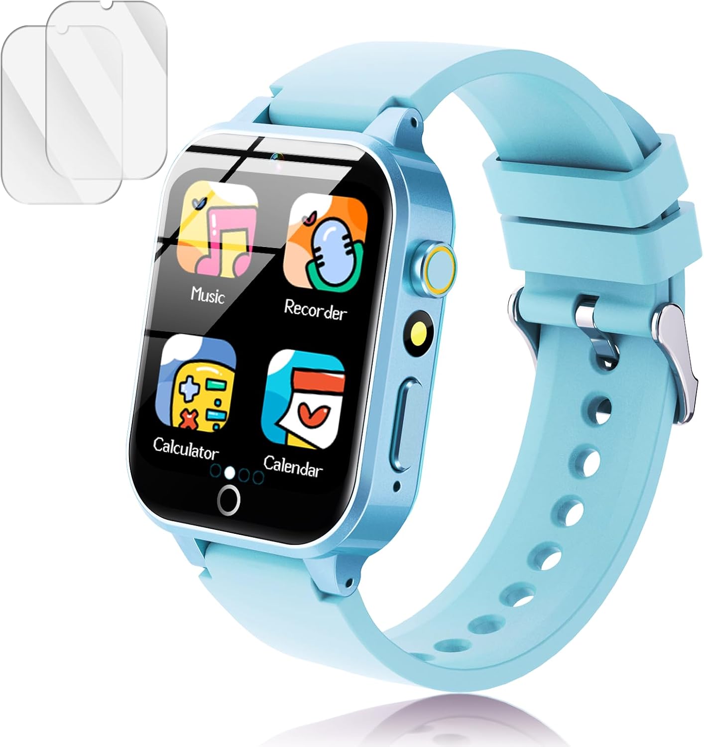 Luyiilo Kids Smart Watch: 26 Games, HD Camera, Alarm, Ages 4-12, Birthday Gift!