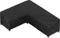 L-Shaped Sectional Sofa Cover 87in x 112in - Waterproof Protection