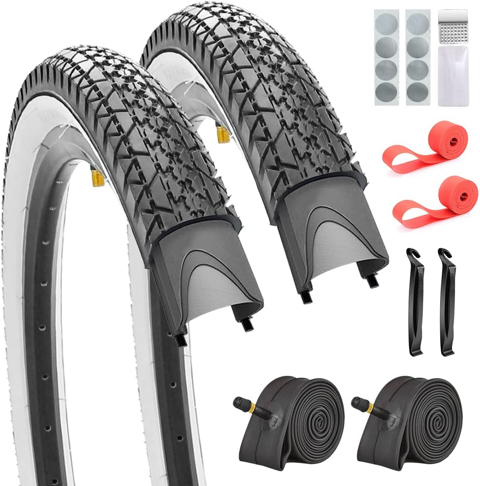 SIMEIQI 26 Inch Cruiser Beach Bike Tires for Smooth Rides