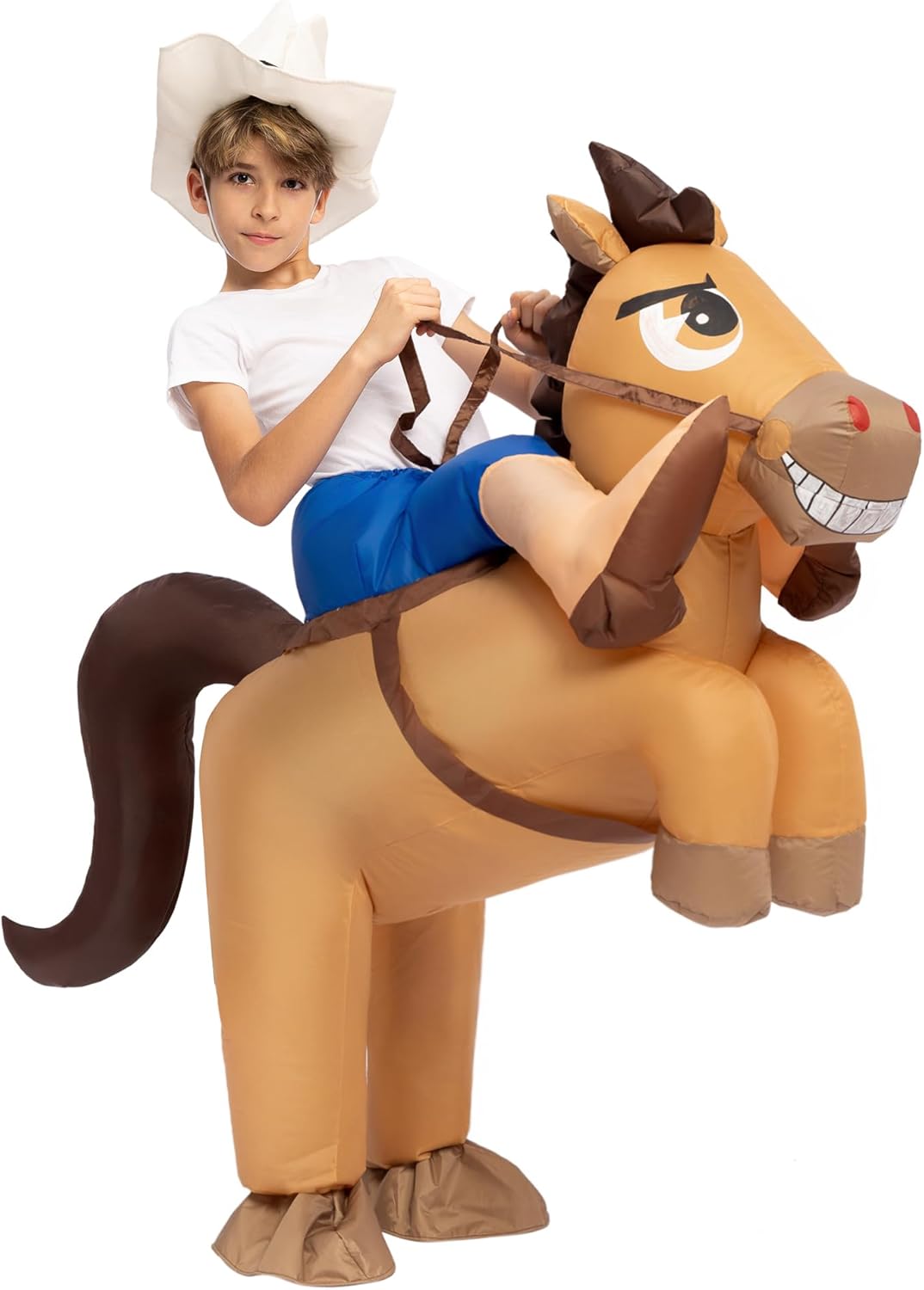 Inflatable Horse Costume for Kids - Deluxe Halloween Fun