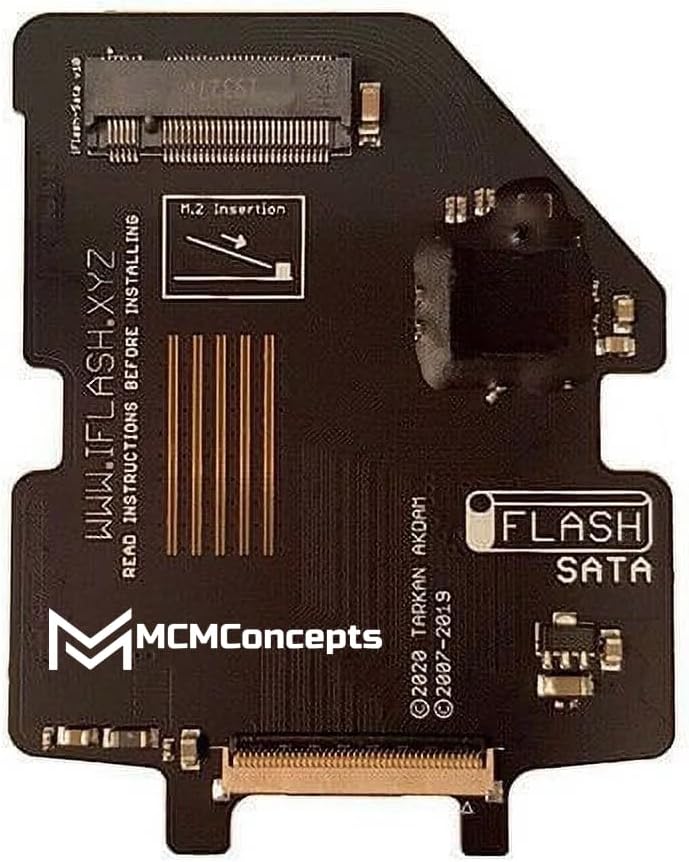 iFlash Sata v10 M.2 Adapter for iPod Video Classic SSD Upgrade