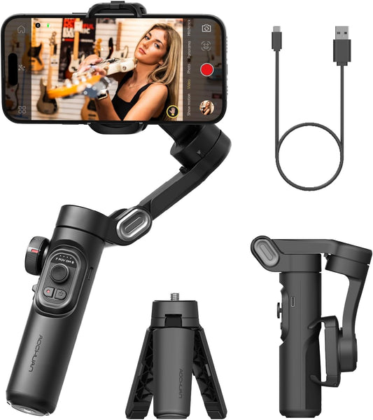 AOCHUAN Phone Gimbal Stabilizer for Smooth Video Creation
