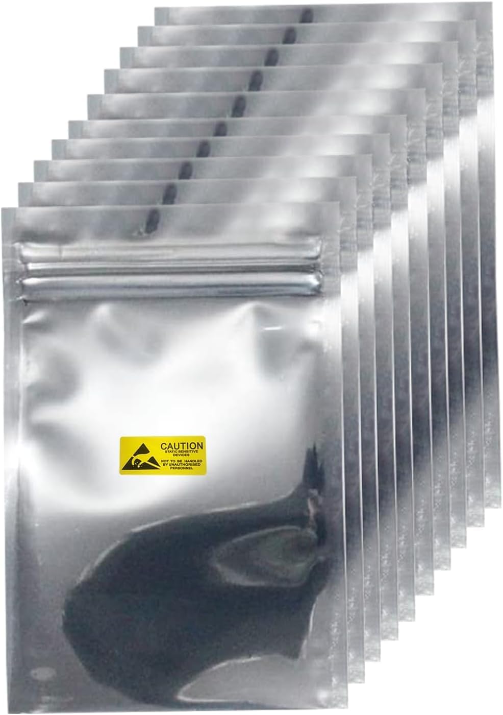 100pc Antistatic ESD Bags for Electronics Protection