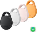 Key Finder Tracker Tag - Smart Bluetooth Find My Wallet Tracker 4 Pack